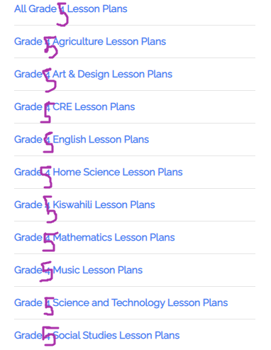 grade 5 kiswahili lesson plans kcse revision